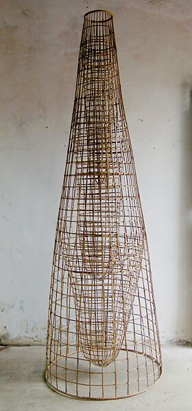 Upstream, Sopheap Pich (born Battambang, Cambodia 1971), Bamboo, rattan, metal wire, and copper, Cambodia 