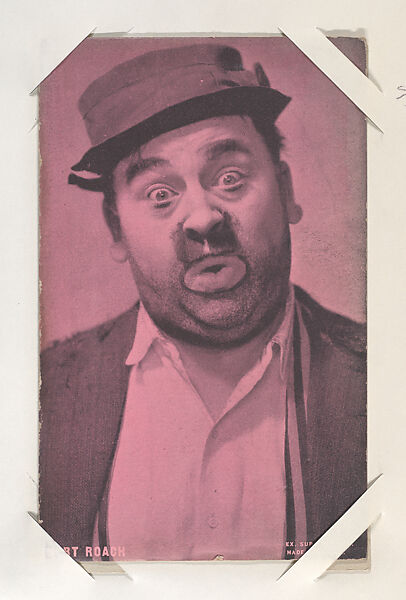 Bert Roach from Movie Stars Exhibit Cards series (W401), Exhibit Supply Company, Commercial color photolithograph 