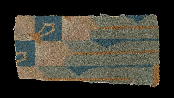 Carpet fragment from the Imperial Hotel, Tokyo, Japan, Frank Lloyd Wright (American, Richland Center, Wisconsin 1867–1959 Phoenix, Arizona), Wool, American 