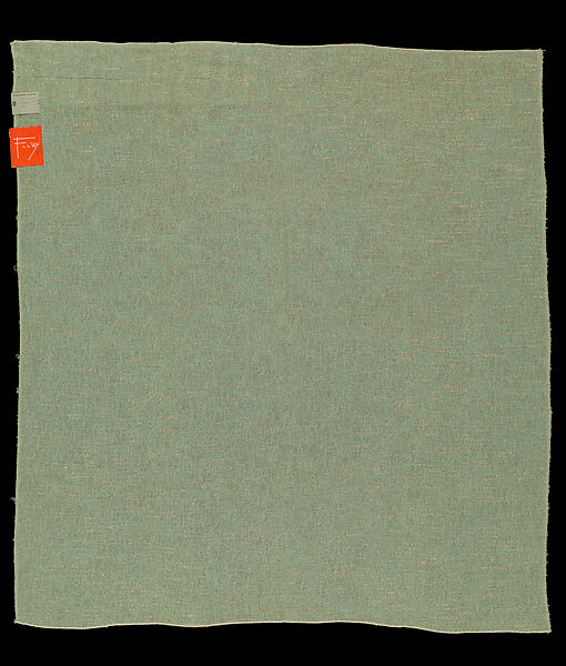 Sample Design 505 “48” Reversible Casement”, Frank Lloyd Wright (American, Richland Center, Wisconsin 1867–1959 Phoenix, Arizona), Rayon, cotton, lurex, American