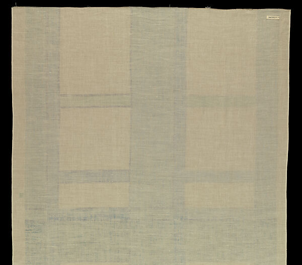 Length Design 103, Frank Lloyd Wright (American, Richland Center, Wisconsin 1867–1959 Phoenix, Arizona), Linen, American