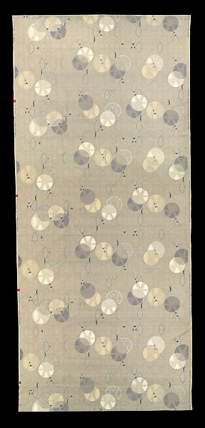 Length Design 104, Frank Lloyd Wright (American, Richland Center, Wisconsin 1867–1959 Phoenix, Arizona), Silk and fortisan, American 
