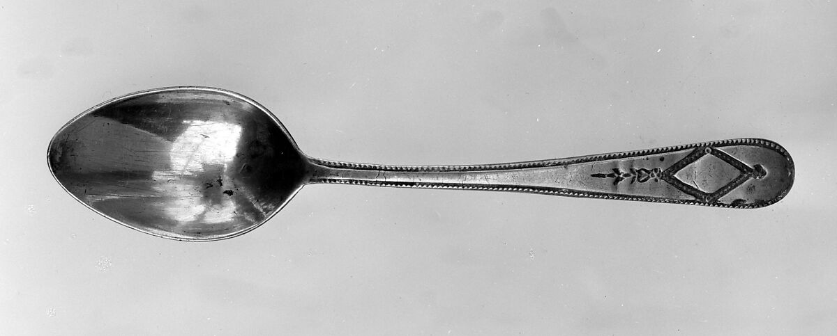 Spoon, E. Whitehouse, Pewter, American 