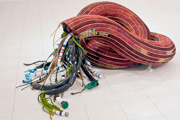 Junk Nutrients, Sopheap Pich (born Battambang, Cambodia 1971), Bamboo, rattan, wire, plastic, rubber, metal, cloth, resin, Cambodia 