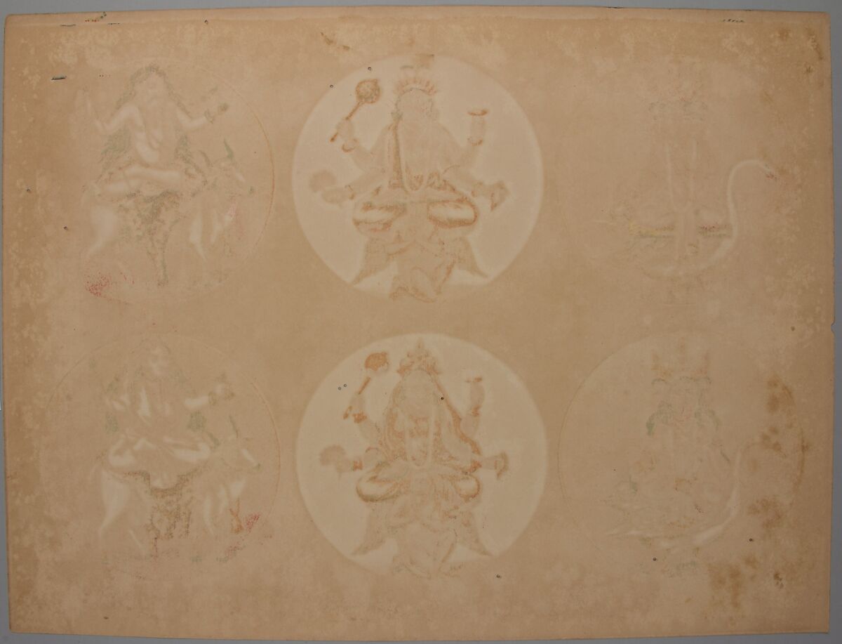 Gods to be Worshipped in the Evening, Lithograph, India