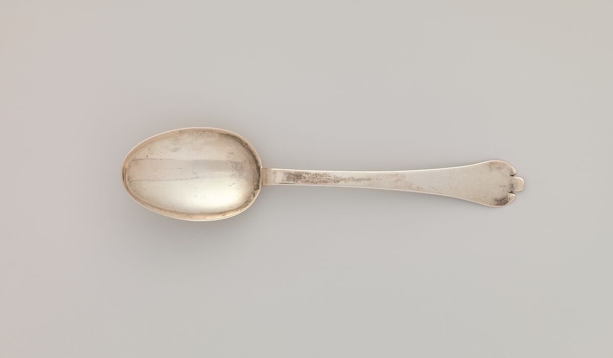 Spoon, Edward Webb (ca. 1666–1718), Silver, American