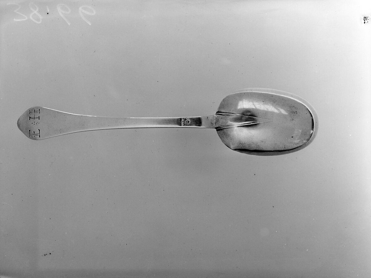 Spoon, Benjamin Wynkoop (baptized 1675–1751), Silver, American