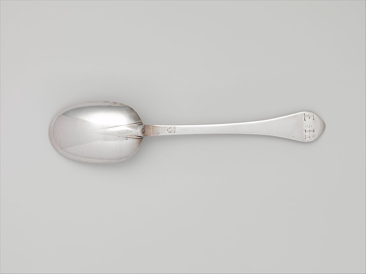 Spoon, Benjamin Wynkoop (baptized 1675–1751), Silver, American