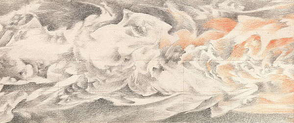 Study for Ink Handscroll, Liu Dan (Chinese, born 1953), Pencil on paper, China 