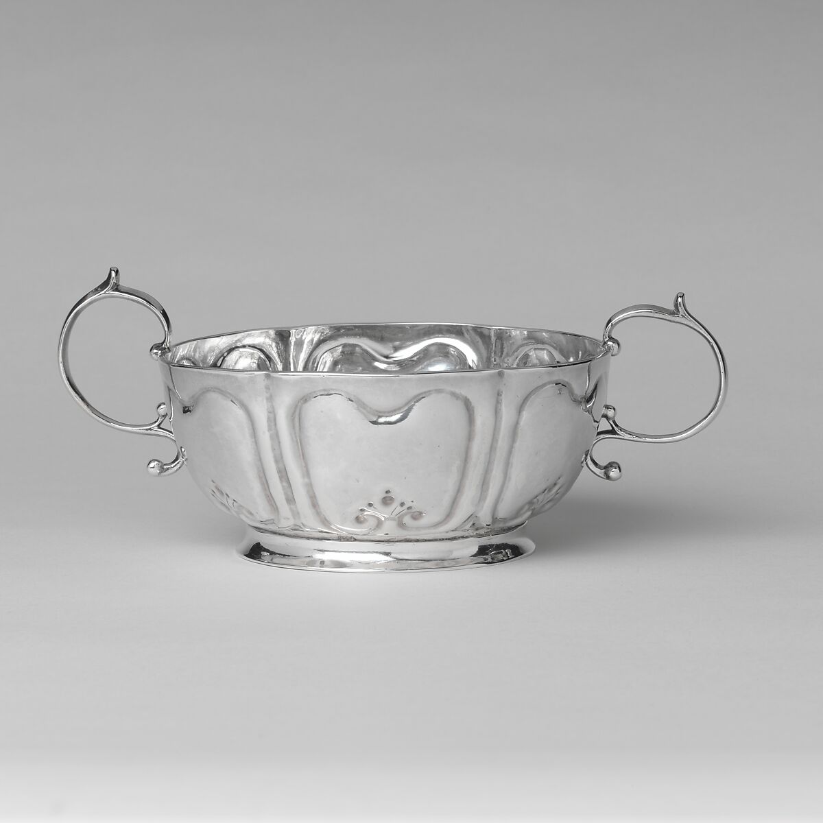 Two-handled bowl, Jacob Boelen (ca. 1657–1729), Silver, American 