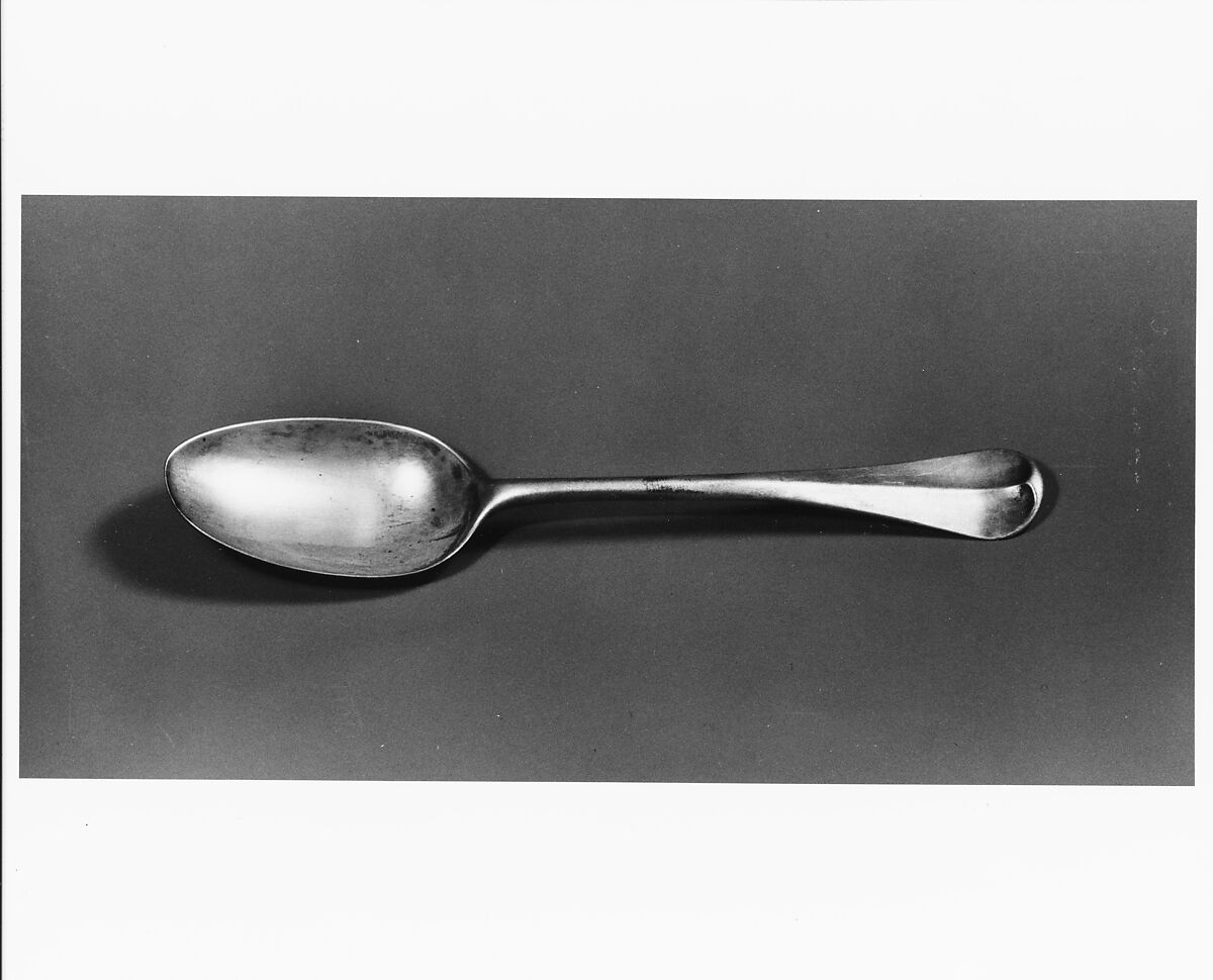 Spoon, Henricus Boelen (1697–1755), Silver, American 