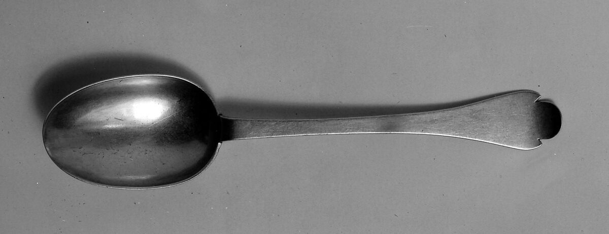 Spoon, Jonathan Clarke (1705–1770), Silver, American 