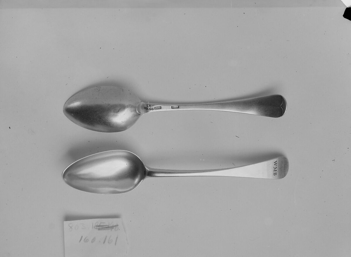 Spoon, John Letelier Sr. (ca. 1740–1798), Silver, American 