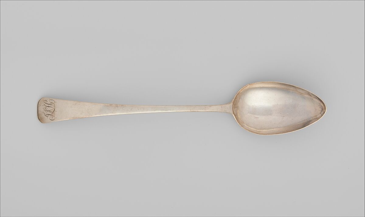 Spoon, Paul Revere Jr. (American, Boston, Massachusetts 1734–1818 Boston, Massachusetts), Silver, American