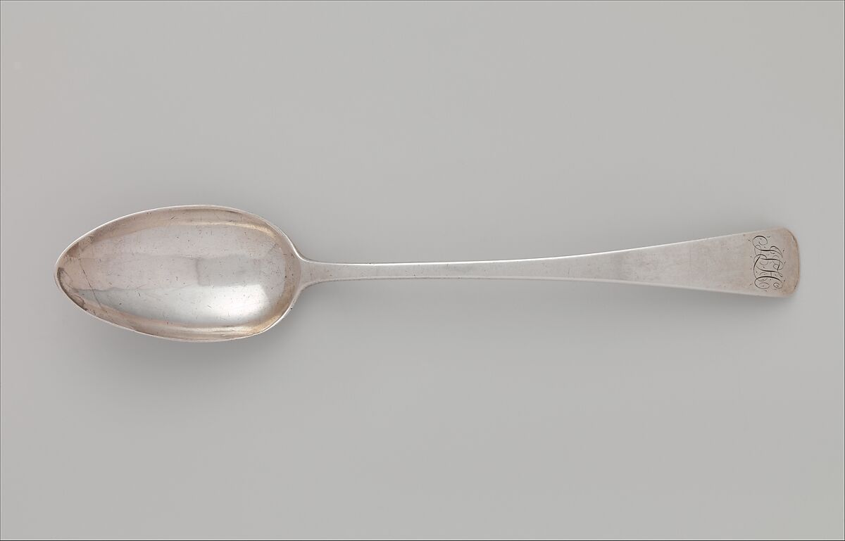 Spoon, Paul Revere Jr. (American, Boston, Massachusetts 1734–1818 Boston, Massachusetts), Silver, American