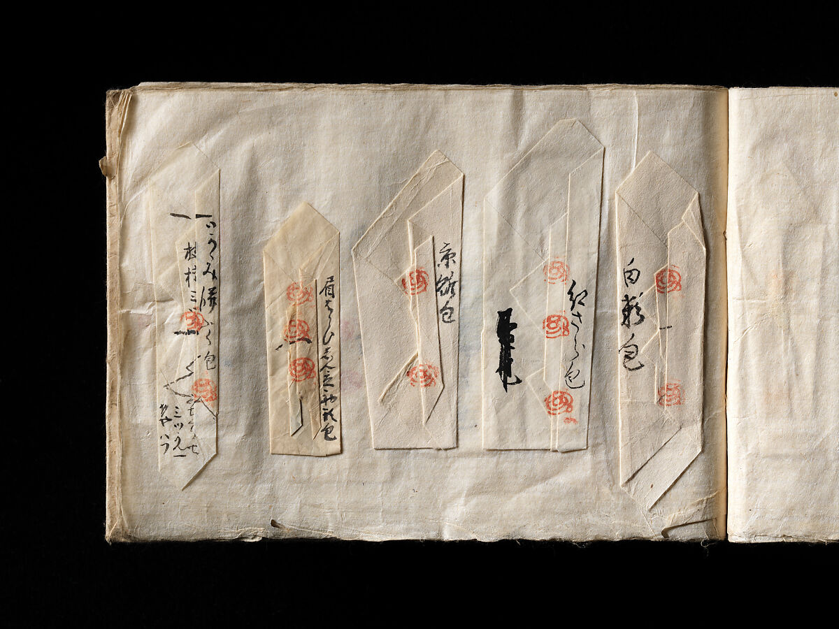 Models of Paper Folding (Origata tehon), Japanese paper, ink, Japan