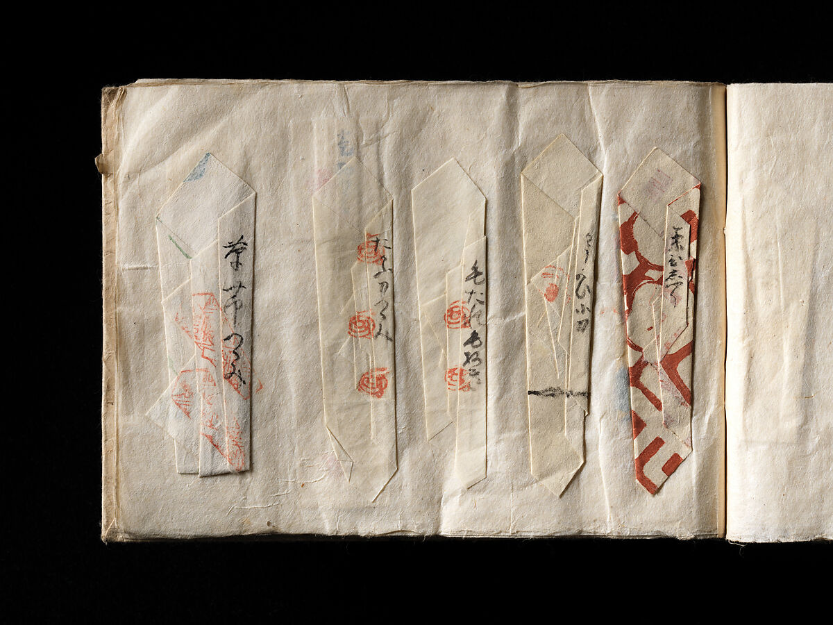 Models of Paper Folding (Origata tehon), Japanese paper, ink, Japan