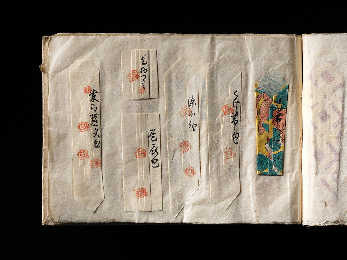 Models of Paper Folding (Origata tehon), Japanese paper, ink, Japan