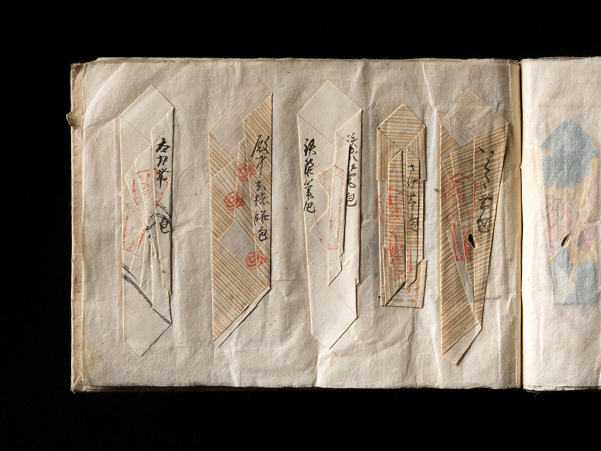 Models of Paper Folding (Origata tehon), Japanese paper, ink, Japan