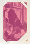 Bob Reeves Chokes a "Bad Hombre" from Western Stars or Scenes Exhibit Cards series (W412), Exhibit Supply Company  American, Commercial color photolithograph