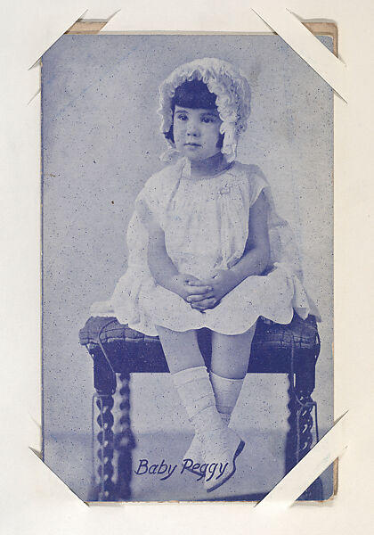 Baby Peggy from Movie Stars Exhibit Cards series (W401), Commercial color photolithograph 