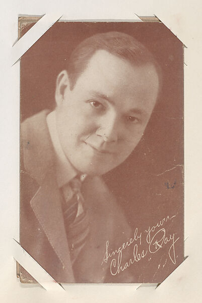 Charles Ray from Movie Stars Exhibit Cards series (W401), Commercial color photolithograph 