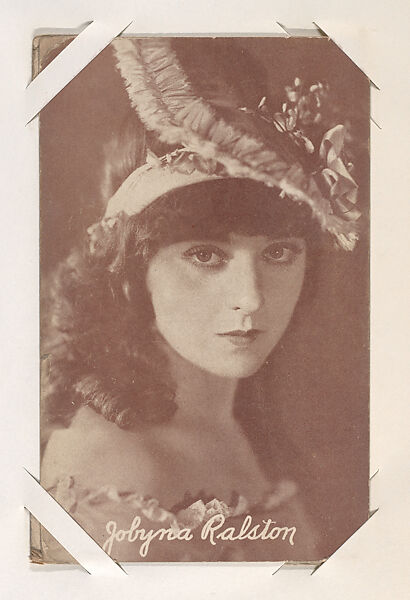 Jobyna Ralston from Movie Stars Exhibit Cards series (W401), Commercial color photolithograph 