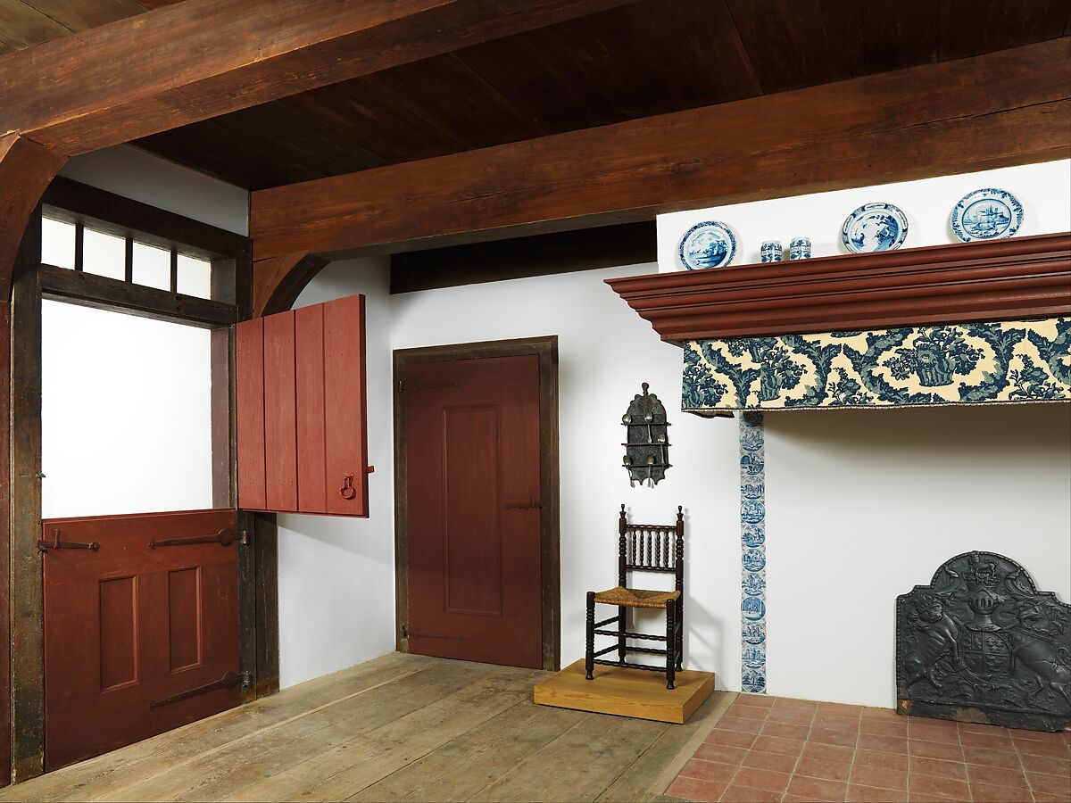 Spoon board, Painted poplar, European