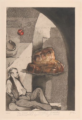 The Hard Cell: Chardin's Brioche Contemplated Against Goya's Wall