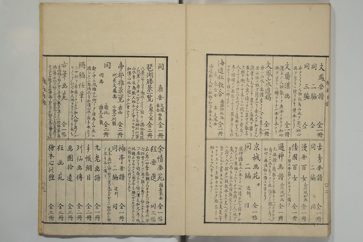 Nangaku-Bunpō Highway Pictures (Nangaku Bunpō kaidō sōga) 南岳文鳳街道雙畫, Kawamura Bunpō 河村文鳳 (Japanese, 1779–1821), Woodblock printed book; ink and color on paper, Japan