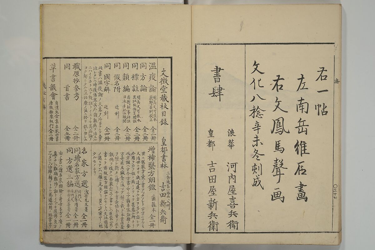 Nangaku-Bunpō Highway Pictures (Nangaku Bunpō kaidō sōga) 南岳文鳳街道雙畫, Kawamura Bunpō 河村文鳳 (Japanese, 1779–1821), Woodblock printed book; ink and color on paper, Japan