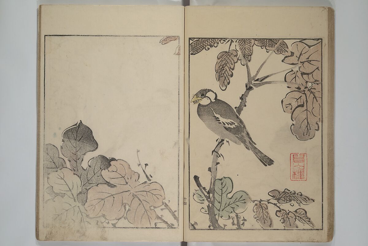 Shazanrō (Bunchō) Picture Book (Shazanrō ehon 寫山樓畫本), Tani Bunchō 谷文晁 (Japanese, 1763–1840), Woodblock-printed book; ink and color on paper, Japan
