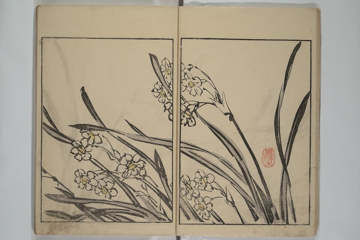 Shazanrō (Bunchō) Picture Book (Shazanrō ehon 寫山樓畫本), Tani Bunchō 谷文晁 (Japanese, 1763–1840), Woodblock-printed book; ink and color on paper, Japan