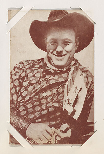 Roy Stewart from Western Stars or Scenes Exhibit Cards series (W412), Commercial color photolithograph 