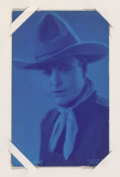 Roy Stewart from Western Stars or Scenes Exhibit Cards series (W412), Exhibit Supply Company, Commercial color photolithograph 