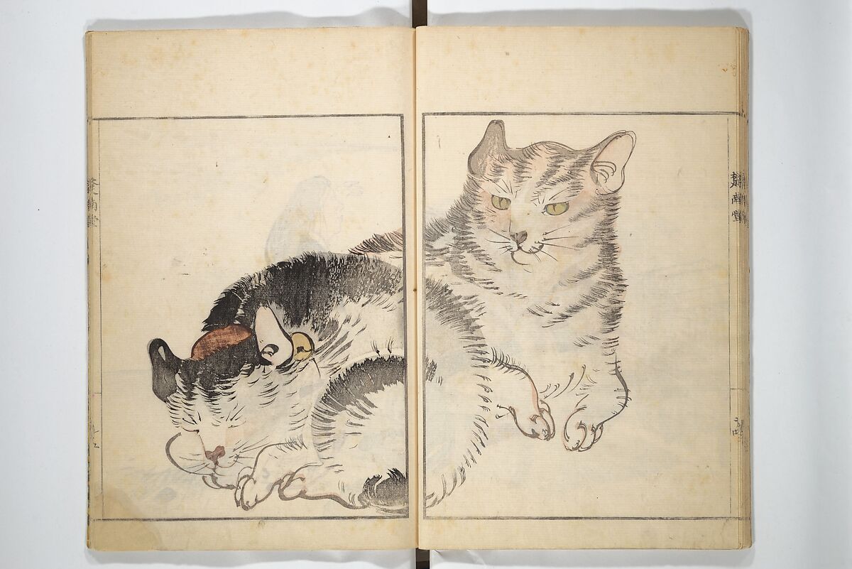 Sōnan (Chinnen) Picture Album (Sōnan gafu) 楚南画譜, Onishi Chinnen 大西椿年 (Japanese, 1792–1851), Woodblock printed book; ink and color on paper, Japan