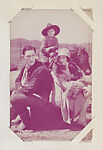 Tom Tyler in "Tom and His Pals" from Western Stars or Scenes Exhibit Cards series (W412), Exhibit Supply Company  American, Commercial color photolithograph