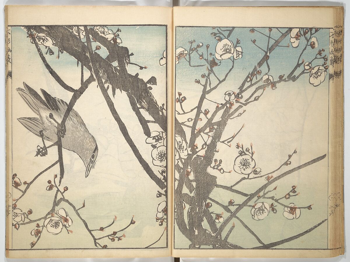 A Thicket of Pictures Without Shapes (Fukei gasō) 不形画藪, Chō Gesshō 張月樵 (Japanese, 1772–1832), Woodblock printed book; ink and color on paper, Japan