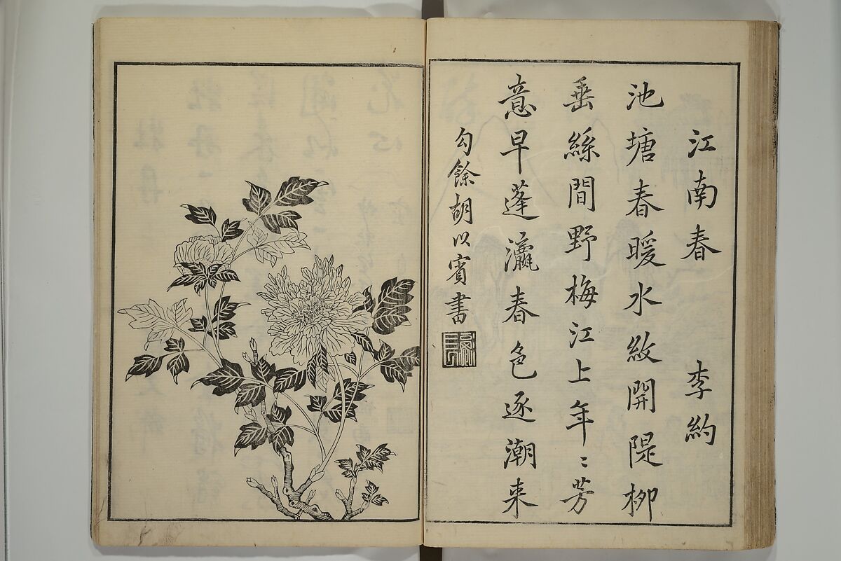 Primer on Eight Varieties of Painting (Hasshu gafu) 八集画譜, Unidentified Artists, Japanese, Set of five woodblock printed books; ink on paper, Japan