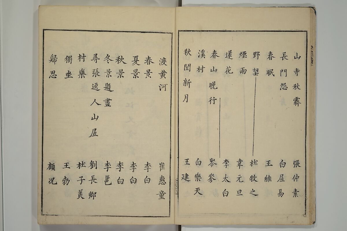 Primer on Eight Varieties of Painting (Hasshu gafu) 八集画譜, Unidentified Artists, Japanese, Set of five woodblock printed books; ink on paper, Japan