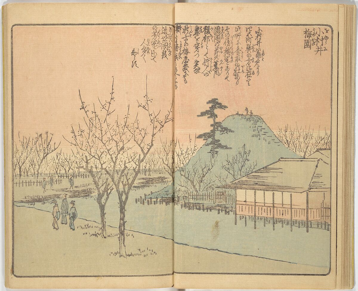 Picture Book of the Souvenirs of Edo (Ehon Edo miyage) 絵本江戸土産, Utagawa Hiroshige (Japanese, Tokyo (Edo) 1797–1858 Tokyo (Edo)), Set of ten woodblock printed books; ink and color on paper, Japan