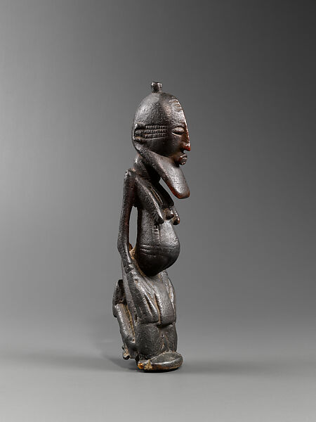 Kneeling Figure, Wood, Soninke peoples 