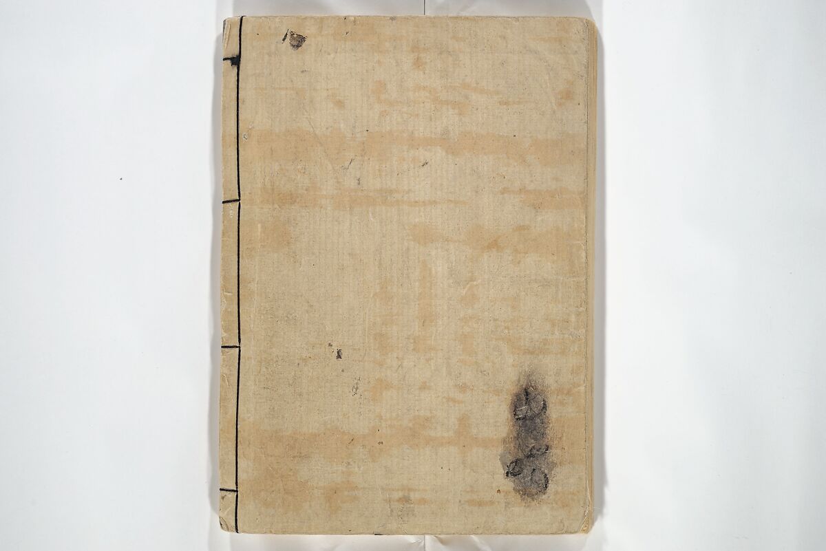 Collected Thirty-six Kyōka Poets (Kyōka roku roku shū) 興歌六々集, Totoya Hokkei 魚屋北渓 (Japanese, 1780–1850), Woodblock printed book; ink and color on paper, Japan