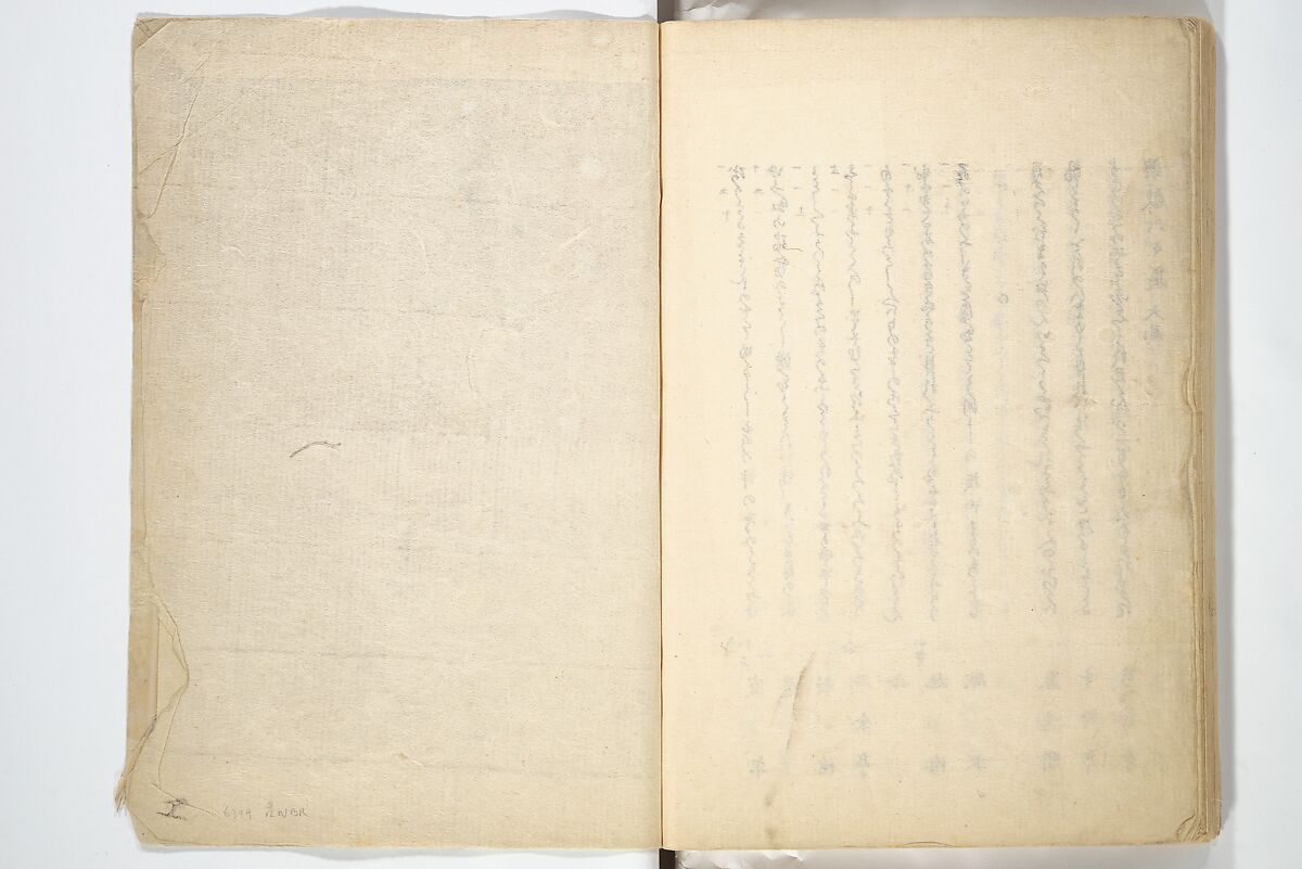 Collected Thirty-six Kyōka Poets (Kyōka roku roku shū) 興歌六々集, Totoya Hokkei 魚屋北渓 (Japanese, 1780–1850), Woodblock printed book; ink and color on paper, Japan