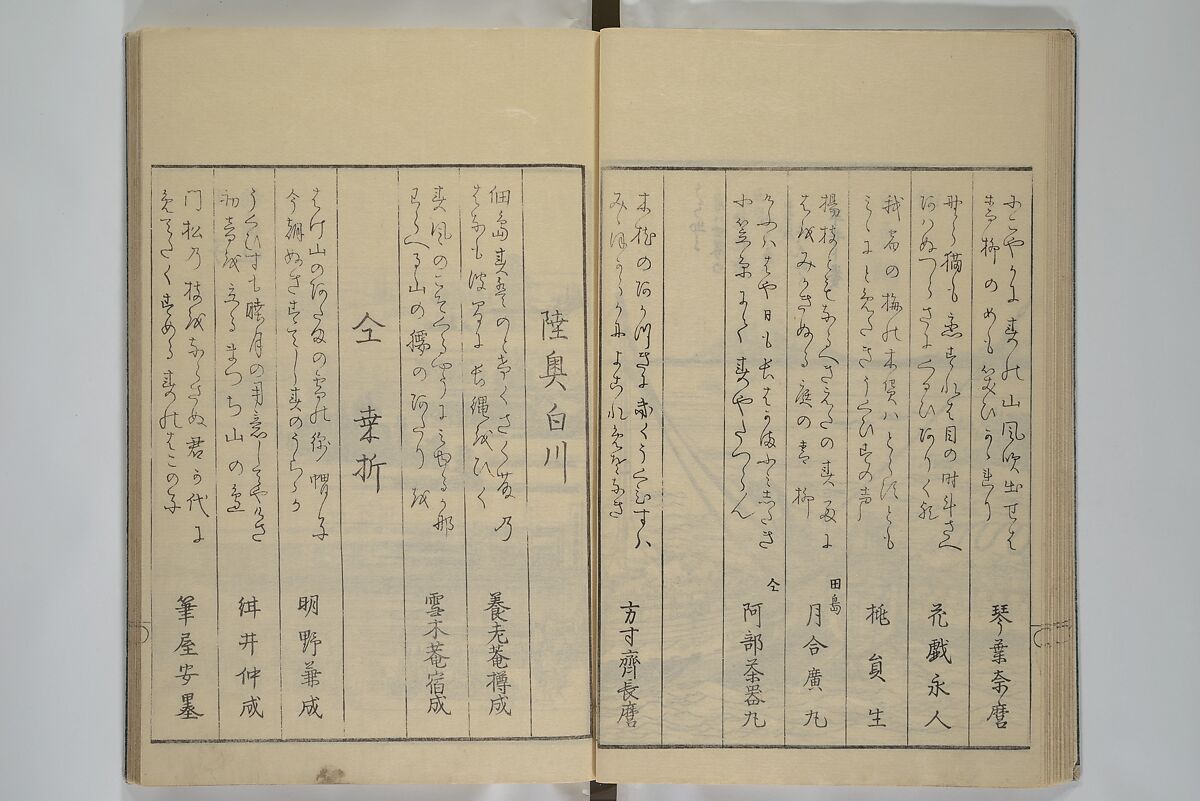 Picture Book of the Pleasures of the East (Ehon azuma asobi) 画本東都遊, Katsushika Hokusai 葛飾北斎 (Japanese, Tokyo (Edo) 1760–1849 Tokyo (Edo)), Woodblock printed book; ink on paper, Japan