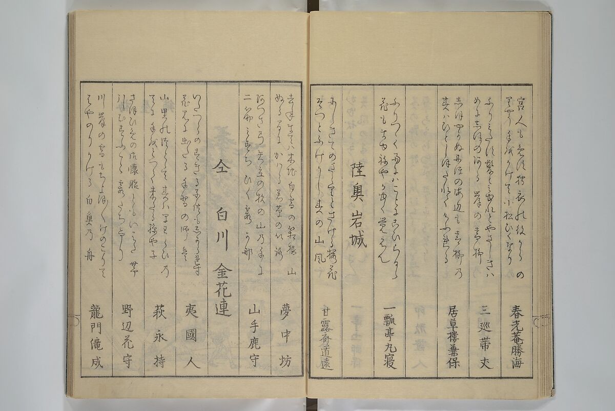 Picture Book of the Pleasures of the East (Ehon azuma asobi) 画本東都遊, Katsushika Hokusai 葛飾北斎 (Japanese, Tokyo (Edo) 1760–1849 Tokyo (Edo)), Woodblock printed book; ink on paper, Japan