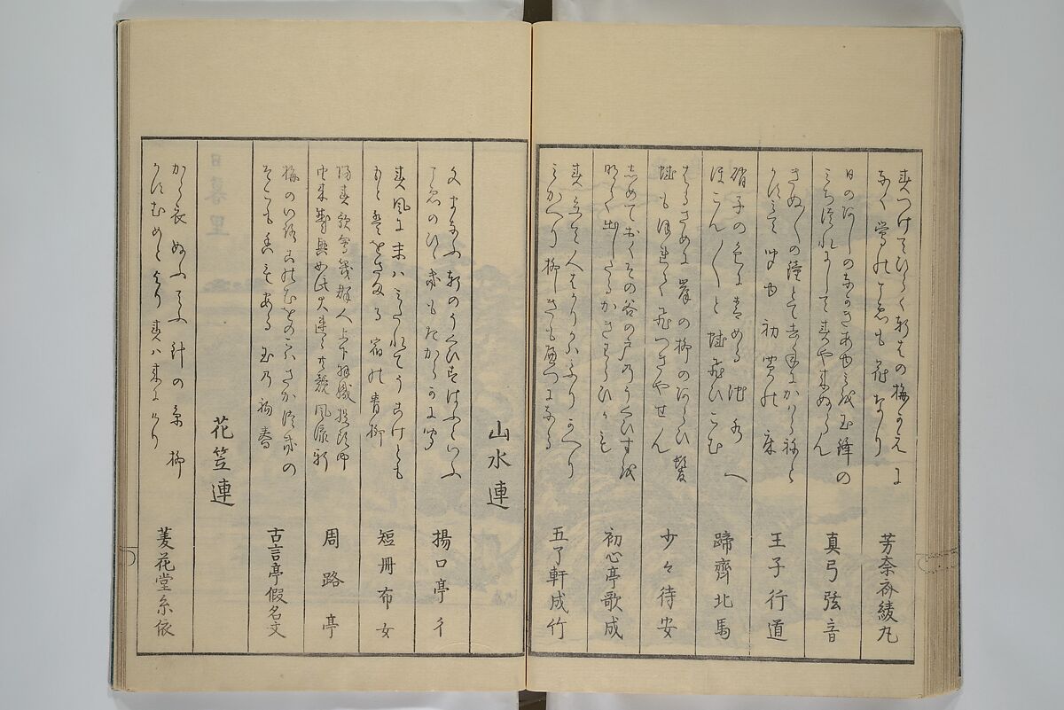 Picture Book of the Pleasures of the East (Ehon azuma asobi) 画本東都遊, Katsushika Hokusai 葛飾北斎 (Japanese, Tokyo (Edo) 1760–1849 Tokyo (Edo)), Woodblock printed book; ink on paper, Japan