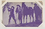 Jesse James with Quantrell's Rangers -- a Guerrila Confederate Cavalry Outfit from Western Stars or Scenes Exhibit Cards series (W412), Exhibit Supply Company  American, Commercial color photolithograph