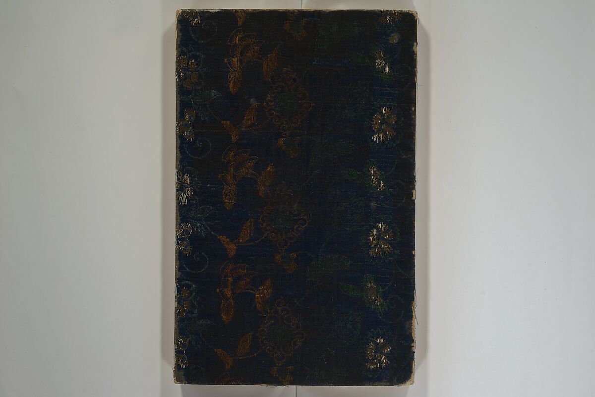 Kan'ei Picture Album (Kan'ei gafu 完瑛画譜), Nishiyama Ken 西山謙一郎 (Japanese, 1833–1897), Woodblock printed book (orihon, accordion-style); ink and color on paper, Japan