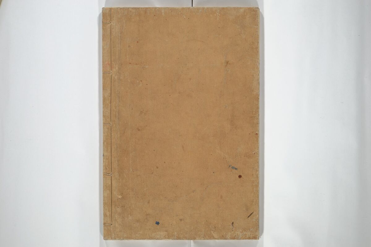 Kanrin Picture Album (Kanrin gafu) 閑林画譜, Okada Kanrin 岡田閑林 (Japanese, 1775–1849), Set of two woodblock printed books; ink and color on paper, Japan